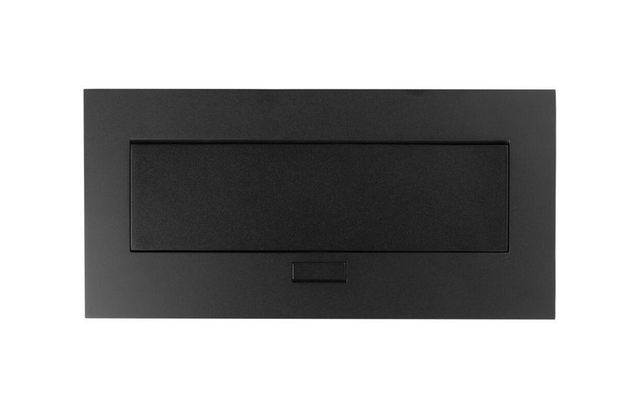 Блок розеток GTV 2 розетки SCHUKO USB А+С без кабелю Чорний NEW AE-PBU02GS-20N фото