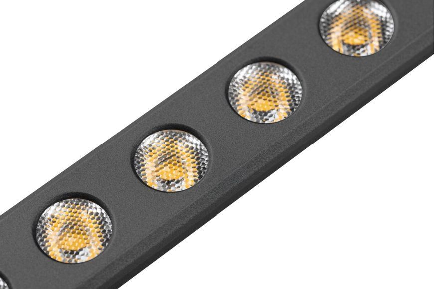 Система GTV TRACKO "B" Світильник трековий STRIP 1, DC 24 V, 7 W, IP20, 3000K Теплий, алюміній / PC, колір: чорний LD-TRACS1WW-20 фото