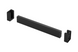 Комплект гардеробна GTV прямокутна 12х32мм товщ1,5мм 3м Чорний + кріплення (2шт) без заглушки WG-RRPSET-A-20M фото 1