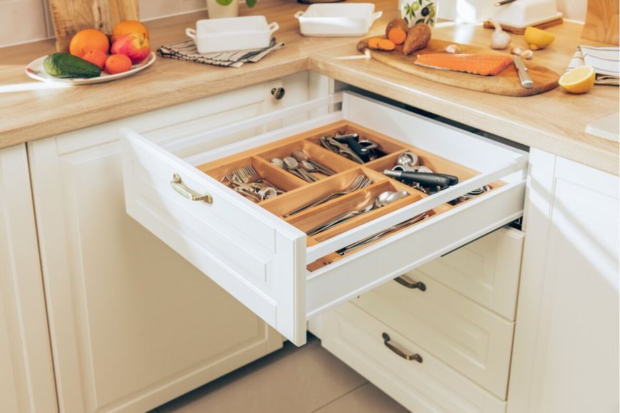 Висувна система MODERN BOX PRO L-500 середній H-135 Білий PB-MBPRO-KPL500B1 фото