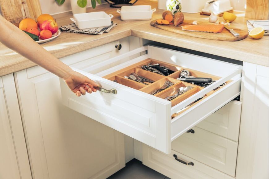 Висувна система MODERN BOX PRO L-500 середній H-135 Білий PB-MBPRO-KPL500B1 фото