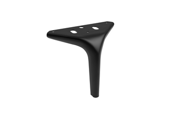Ніжка GTV STABILIS, H=150 мм, сталь, чорний матовий NM-STABILIS-120-20M фото