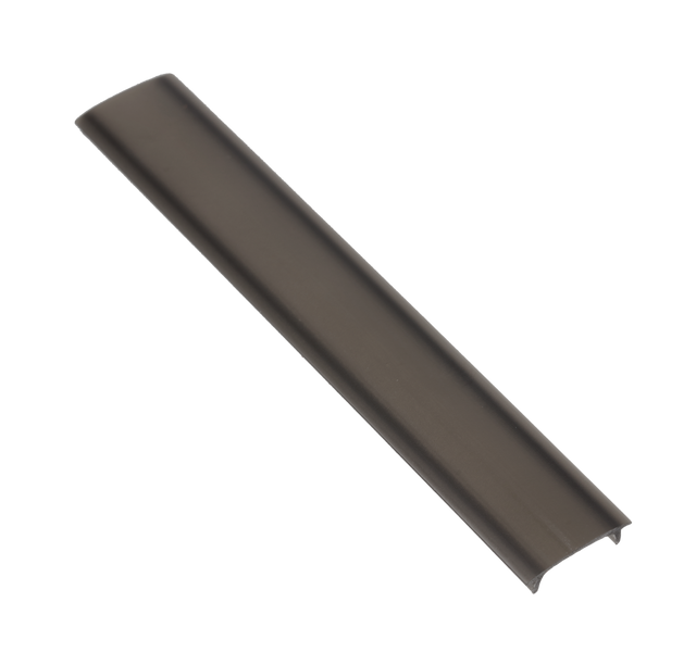 Кришка GTV до LED-профілю 2м Чорний EOL PA-OSCLGLAX-00 фото