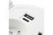 Блок розеток GTV CHARGER PLUS 1 розетка SCHUKO USB A+C WC (змінні USB, RJ45 HDMI) провід 1,5м Білий AE-BPW1SACP-10 фото 7
