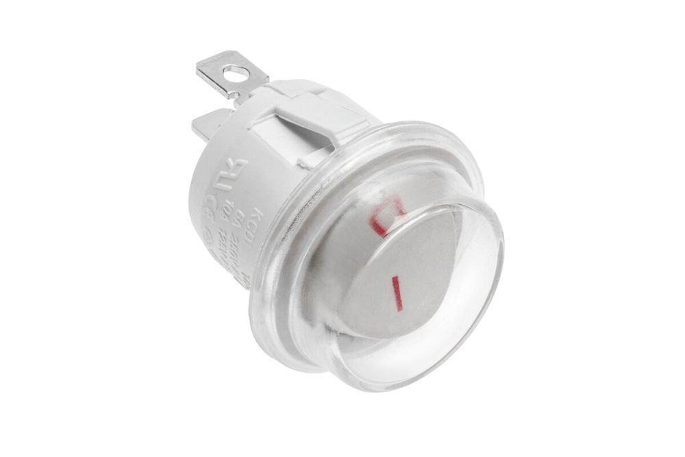 Кнопковий вимикач, 220-240V max 750W, IP44, білий AE-WLIP44-15 фото
