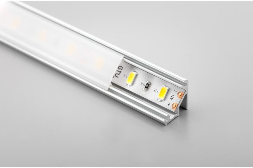 Кришка GTV до LED-профілю 2м Молочний EOL PA-OSMLGLAX-00 фото