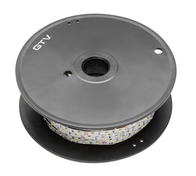 Стрічка світлодіодна GTV Flash 2835 60 діодів на 1м 6W т/б бухта 50м LD-2835-300-20-CB-50 фото