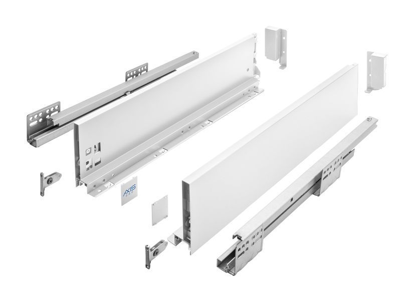 Висувна система AXIS PRO l-600 мм середній H116 Білий PB-AXISPRO-KPL600B1 фото