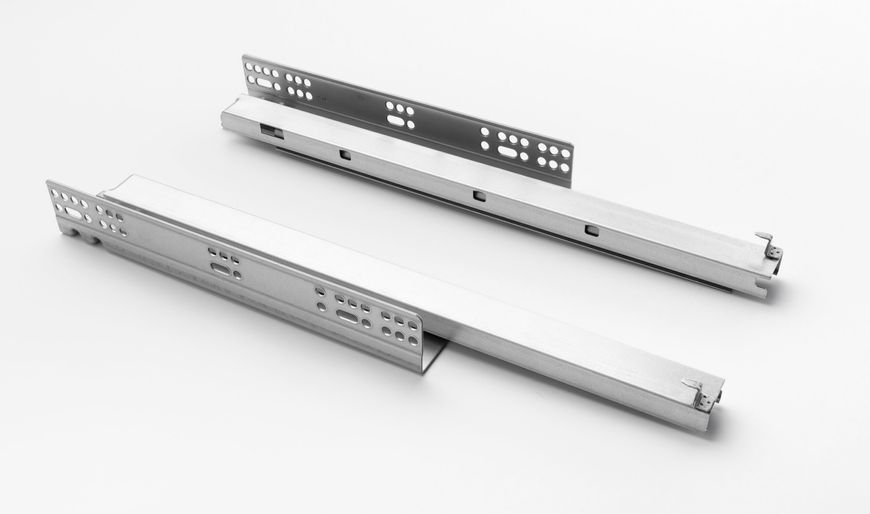 Напрямні MODERN SLIDE PRO Soft Move нижнього кріплення повного висуву L-450 18 мм PB-2IN1-3D0SHX18-500-PRO фото