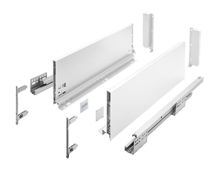 Висувна система AXIS PRO l-600 мм високий H167 Білий PB-AXISPRO-KPL600C1 фото