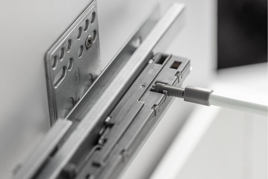 Висувна система AXIS PRO Push to open l-500 мм дуже високий H86 Чорний PB-AXISPRO-P2O-KPL400D1 фото