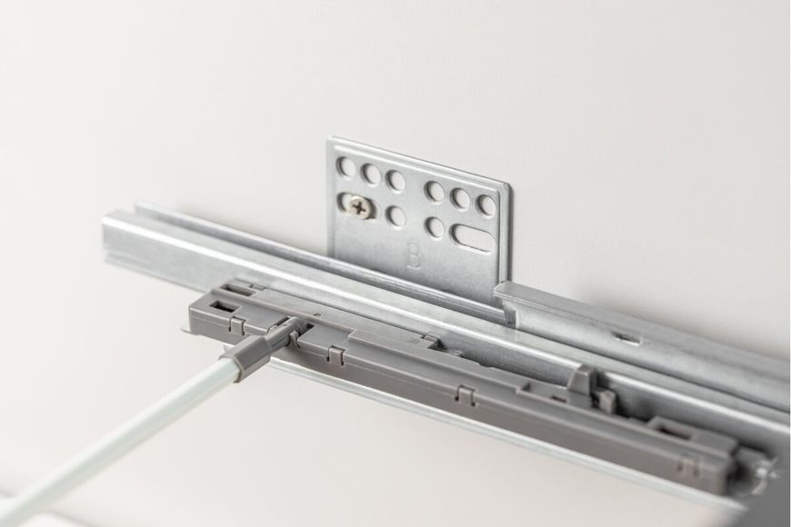 Висувна система AXIS PRO Push to open l-550 мм низький H86 Графіт PB-AXISPRO-P2O-KPL600D2 фото