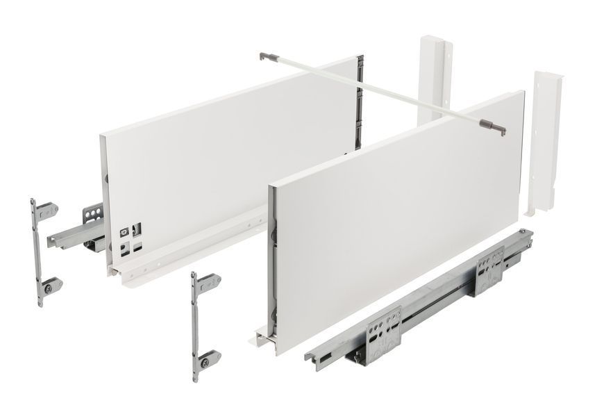 Висувна система AXIS PRO Push to open l-300 мм низький H86 Чорний PB-AXISPRO-P2O-KPL600D2 фото