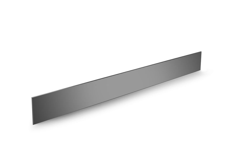 Панель скляна для внутр. шухляди AXIS PRO GLASS H=88 мм, L=1100 мм, середня (В), Чорний (1уп.=5шт.) PB-AXISPRO-GLASS-PAWEW-B2 фото
