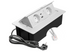 Блок розеток GTV MULTISOFT 2 розетки SCHUKO USB А+С + RJ45 провід 1,5м з вилкою Білий AE-PBSUR2GS-10 фото 8