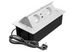 Блок розеток GTV MULTISOFT 2 розетки SCHUKO USB А+С + RJ45 провід 1,5м з вилкою Білий AE-PBSUR2GS-10 фото 7