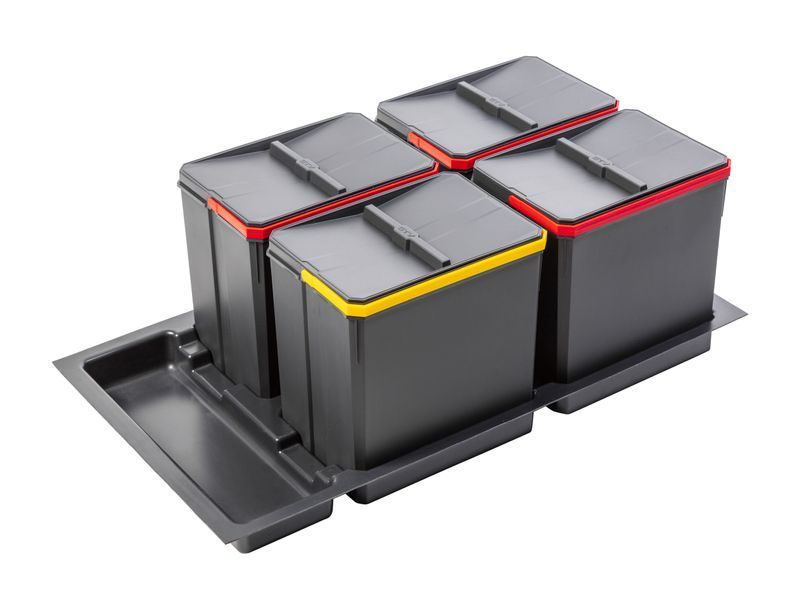 Сегрегатор AxiSpace 900 4х15л (глибина 500мм) PB-AS-900-4X15L фото