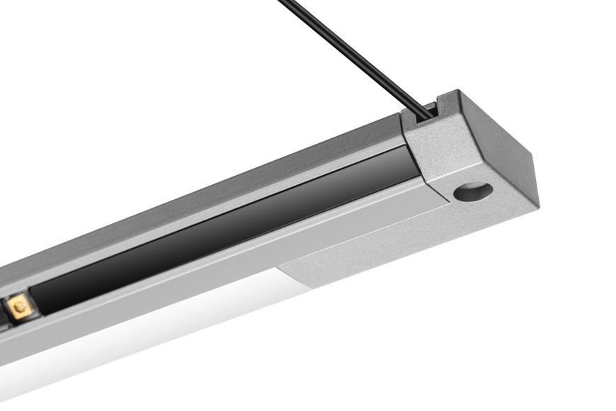 Світильник GTV ClariUV 413 мм, корпус 45 см, датчик руху 1S + UVC, DC12V, 3.1W, 198 lm, 3000K, антрацит LD-CLARI45WW1SR-80 фото