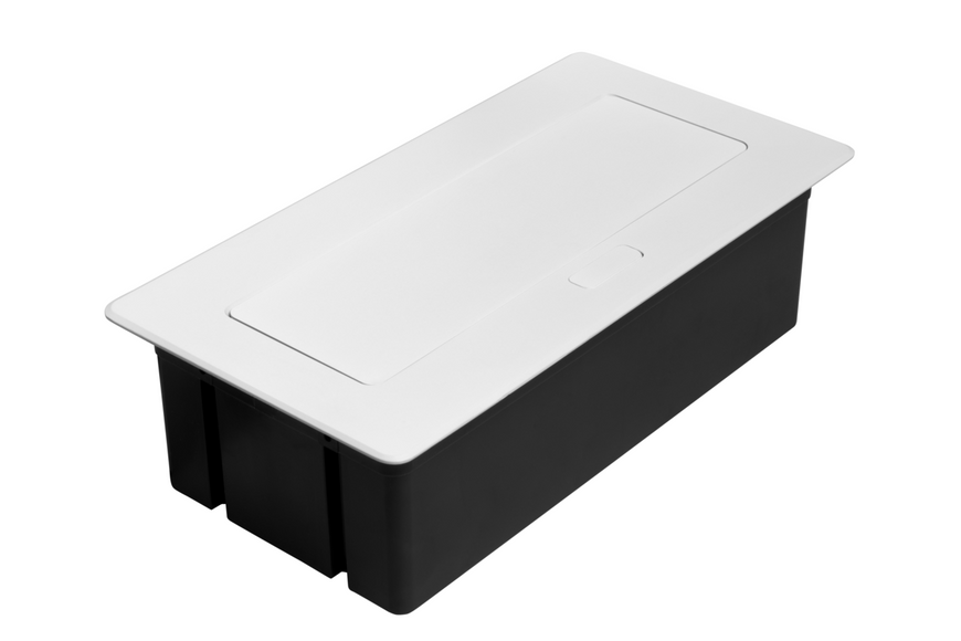 Блок розеток GTV MULTISOFT 2 розетки SCHUKO USB А+С + RJ45 провід 1,5м з вилкою Білий AE-PBSUR2GS-10 фото