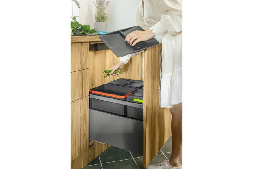 Сегрегатор AxiSpace 900 4х15л (глибина 500мм) PB-AS-900-4X15L фото