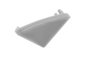 Заглушка кінцева GTV до кутового LED-профілю (10 шт) Сірий EOL PA-ZASGLAXKT-00 фото