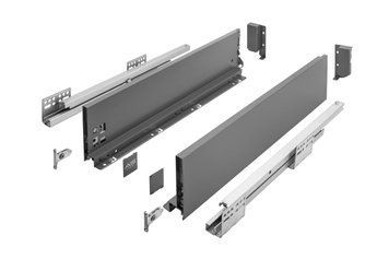 Висувна система AXIS PRO l-250 мм середній H116 Графіт PB-AXISPRO-KPL250B фото