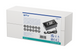 Блок розеток GTV SOFT 2 розетки SCHUKO USB А+С провід 1,5м з вилкою Чорний NEW AE-PBSUC2GS-20NN фото 2