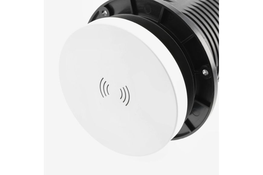 Блок розеток GTV CAMINO 100мм 2 розетки SCHUKO USB A+C QC WC 10W провід 1,5м Білий AE-BPW2sCAM-10 фото