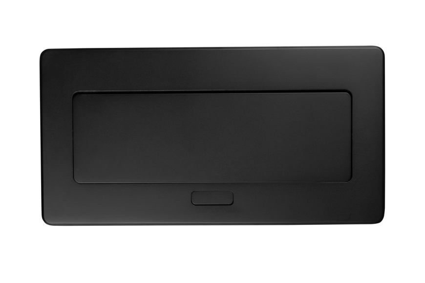 Блок розеток GTV MULTISOFT 2 розетки SCHUKO USB А+С + HDMI провід 1,5м з вилкою Чорний AE-PBSURH2GS-20 фото
