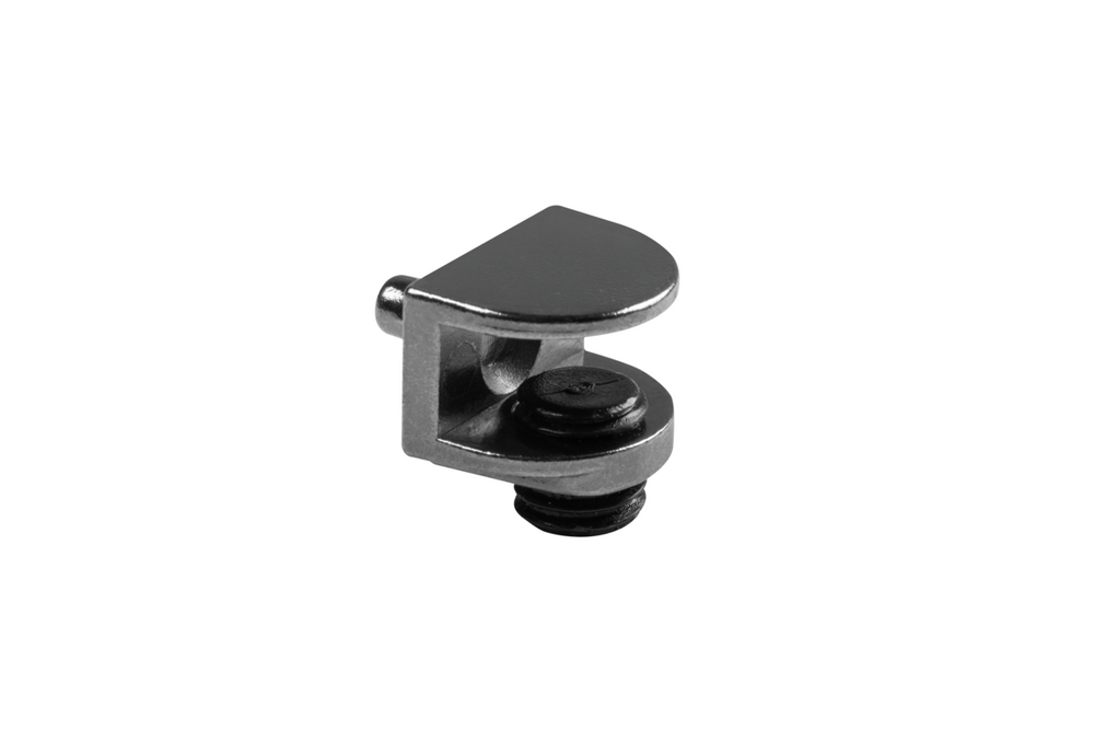 Полкотримачі GTV для скляних полок кріплення під пресс скло 4-8мм Чорний PP-GL-B48-20 фото