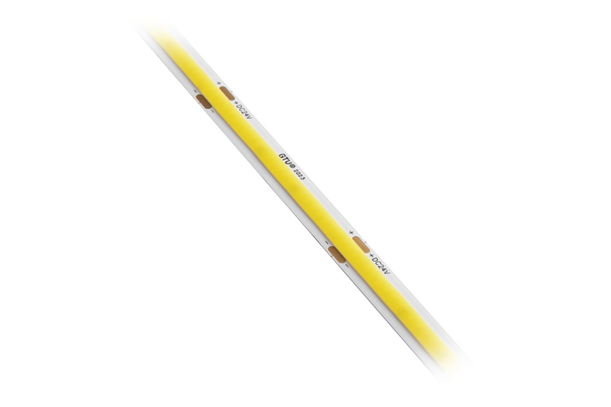 Стрічка світлодіодна GTV COB 2400 діодів 24V 10W/1м. х/б бухта 5м LD-COB24V-20-ZBPQ фото