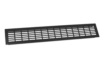 Решітка вентиляційна GTV Чорна 480х80 KK-W80800-D2 фото