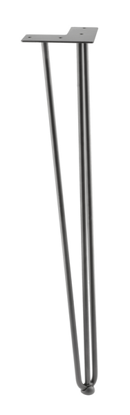 Меблева опора GTV ARTO 12х711 мм Чорна NM-ARTO-10-3R304-20M фото
