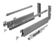 Висувна система MODERN BOX PRO L-300 високий H-199 Графіт PB-MBPRO-KPL300C фото 2