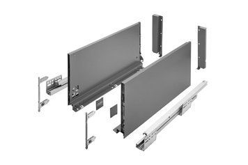 Висувна система AXIS PRO l-600 мм дуже високий H199 Графіт PB-AXISPRO-KPL600D фото