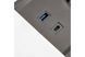Блок розеток GTV PRESTINO 2 розетки SCHUKO USB А+С QC RJ45, HDMI провід 1,5м Алюміній AE-PB2SPRES-53 фото 5