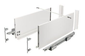 Висувна система AXIS PRO Push to open l-500 мм дуже високий H200 Білий PB-AXISPRO-P2O-KPL600D2 фото
