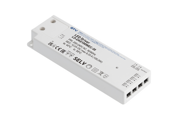 Блок живлення SLIM EASY CLICK 220/12V 100W IP20, з mini amp і проводом 1,5 м LD-ZAS100WEC-30 фото