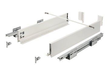 Висувна система AXIS PRO Push to open l-500 мм під духовку H69 Білий PB-AXISPRO-P2O-KPL500D фото