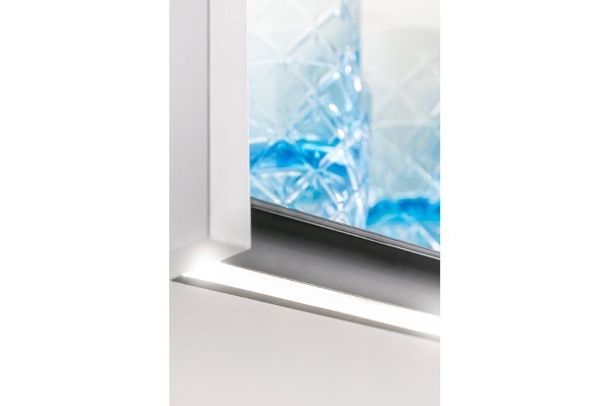 LED-профіль GTV для торця полиць 3м Чорний PA-GLAXWN3M-AL-20M фото