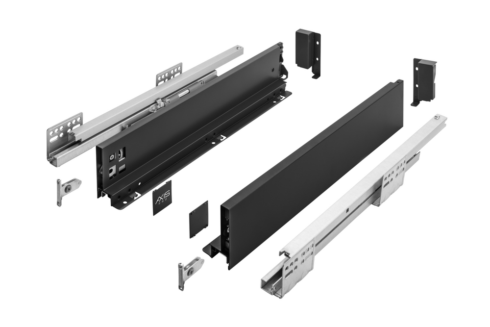 Висувна система AXIS PRO l-300 мм низький H84 Чорний PB-AXISPRO-KPL300A2 фото