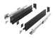 Висувна система AXIS PRO l-350 мм низький H84 Чорний PB-AXISPRO-KPL350A2 фото 2