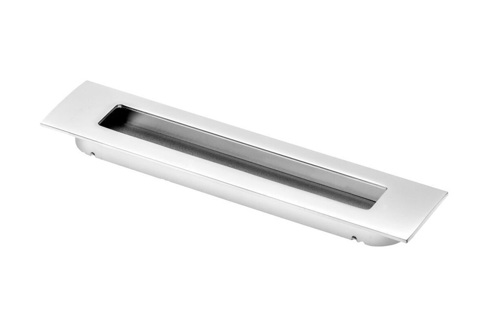 Ручка врізна GTV UZ-E6 128 мм Хром UZ-E6-160-05 фото