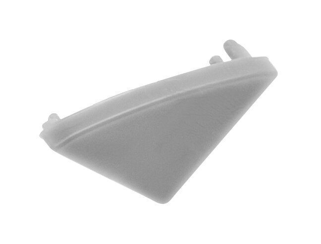 Заглушка кінцева GTV до кутового LED-профілю (10 шт) Сірий EOL PA-ZASGLAXKT-00 фото