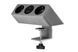 Блок розеток GTV Sofito, 2 x SCHUKO, USB A+C, кабель 1,5m, сірий AE-GMSOF2S2U-31 фото 3