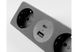 Блок розеток GTV Sofito, 2 x SCHUKO, USB A+C, кабель 1,5m, сірий AE-GMSOF2S2U-31 фото 4