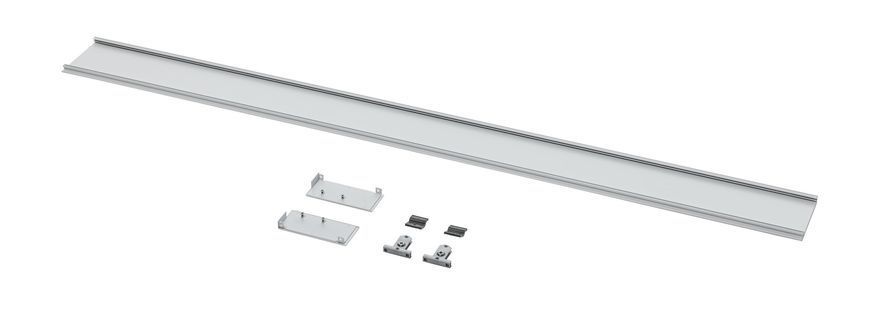 Комплект для внутрішньої шухляди MBPRO L-1200мм H-84мм (панель + кріплення) Графіт PB-MBPRO-ZESWEW-A фото