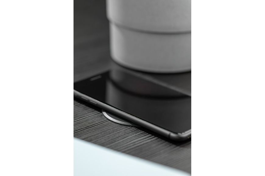 Безпровідний зарядний пристрій, кабель 2 m + USB A, fast charge з блоком живлення max 18W, чорний AE-ZUSB-20N фото