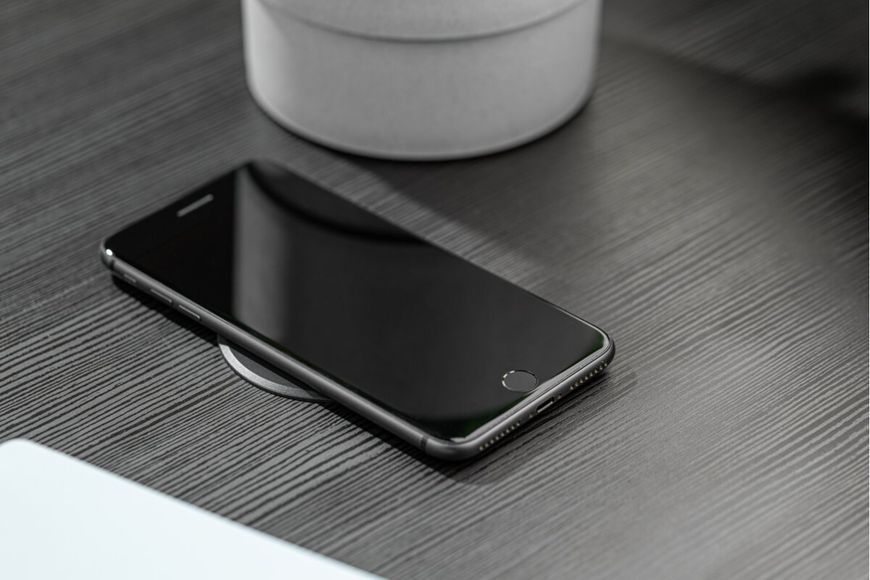 Безпровідний зарядний пристрій, кабель 2 m + USB A, fast charge з блоком живлення max 18W, чорний AE-ZUSB-20N фото