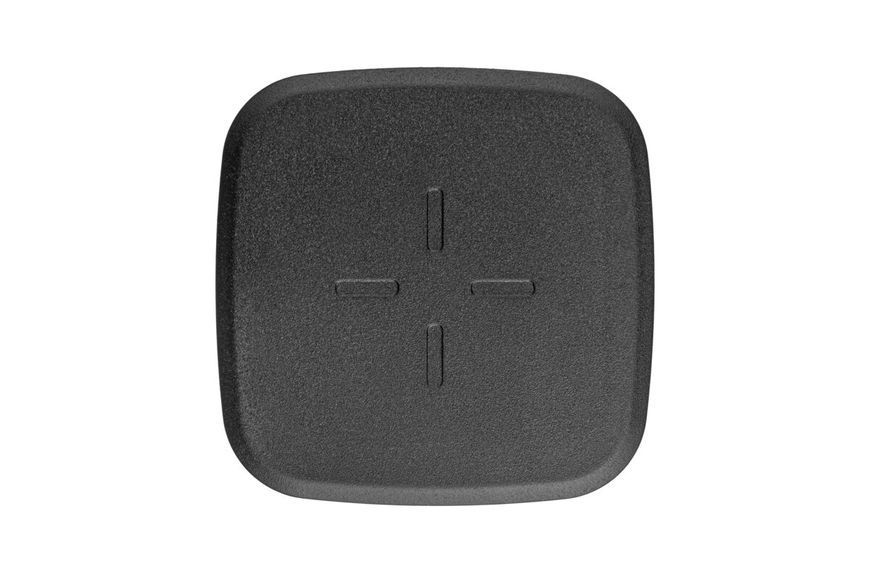 Безпровідний врізний квадратний зарядний пристрій SQUARE, кабель 1,5 m, з блоком живлення max 10W, чорний AE-ZLADSQ-20 фото